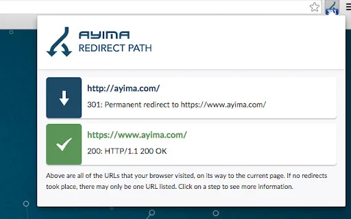Redirect Path डाउनलोड करें – SEO और HTTP हेडर चेक करने का बेहतरीन टूल - Screenshot 1