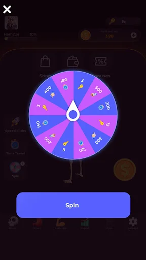 Hamster Clicker Earn Coins डाउनलोड करें – मुफ्त में सिक्के कमाएं - Screenshot 3