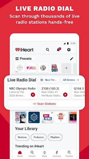 iHeart: Music, Radio, Podcasts डाउनलोड करें – मुफ्त म्यूजिक ऐप - Screenshot 4