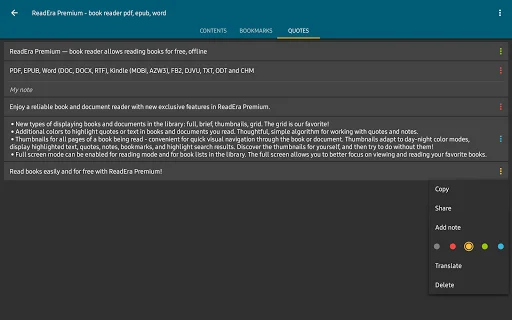 ReadEra Premium डाउनलोड करें – सर्वश्रेष्ठ ई-बुक रीडर ऐप - Screenshot 22