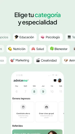 adviceme expertos डाउनलोड करें – विशेषज्ञ बनकर पैसे कमाएं - Screenshot 2
