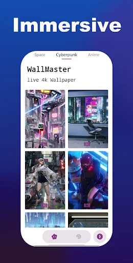 WallMaster – Live 4K Wallpaper डाउनलोड करें | बेहतरीन लाइव वॉलपेपर - Screenshot 3