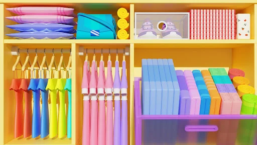 Fill Closet: Organizing Games डाउनलोड करें – ASMR पहेली गेम - Screenshot 6