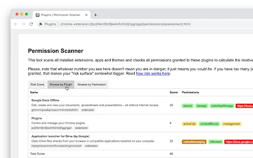 Plugins Chrome Extension डाउनलोड करें – Chrome एक्सटेंशन मैनेजर - Screenshot 2