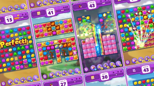 Lollipop: Sweet Taste Match 3 डाउनलोड करें – बेहतरीन पहेली गेम - Screenshot 10