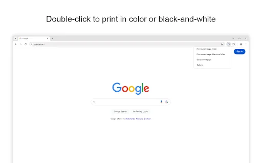 Print for Google Chrome डाउनलोड करें – एक क्लिक में प्रिंट करें - Screenshot 4