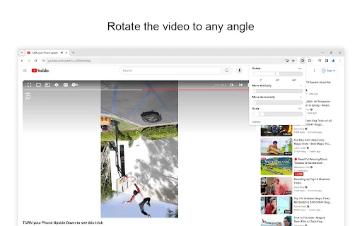 Rotate that Video Player डाउनलोड करें – वीडियो रोटेशन टूल - Screenshot 3