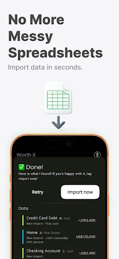 Net Worth Tracker – Worth it ऐप डाउनलोड करें | अपनी संपत्ति ट्रैक करें - Screenshot 2