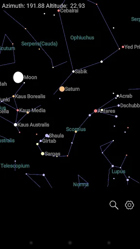 Constellation Map डाउनलोड करें – तारों की पहचान करें, मुफ्त में - Screenshot 1