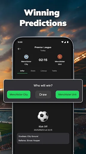 Amazic Football Live Scores डाउनलोड करें – लाइव फुटबॉल अपडेट्स - Screenshot 2