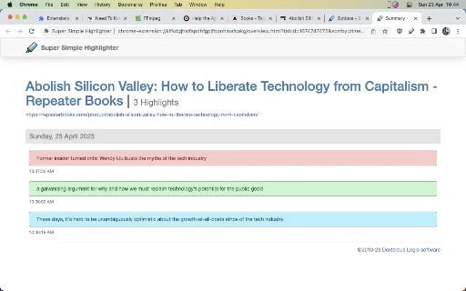 Super Simple Highlighter डाउनलोड करें – वेब पेज हाइलाइट करें - Screenshot 5