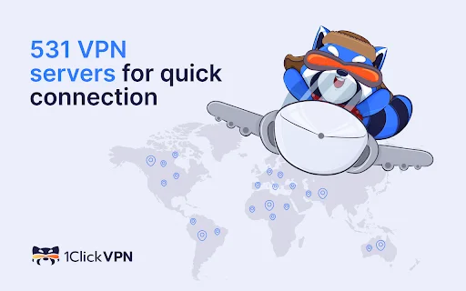 Chrome के लिए 1ClickVPN डाउनलोड करें – मुफ्त और सुरक्षित VPN - Screenshot 2