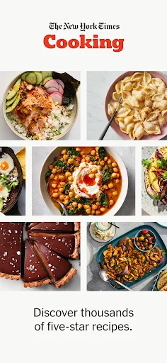 NYT Cooking ऐप डाउनलोड करें – आसान रेसिपी और कुकिंग टिप्स - Screenshot 1