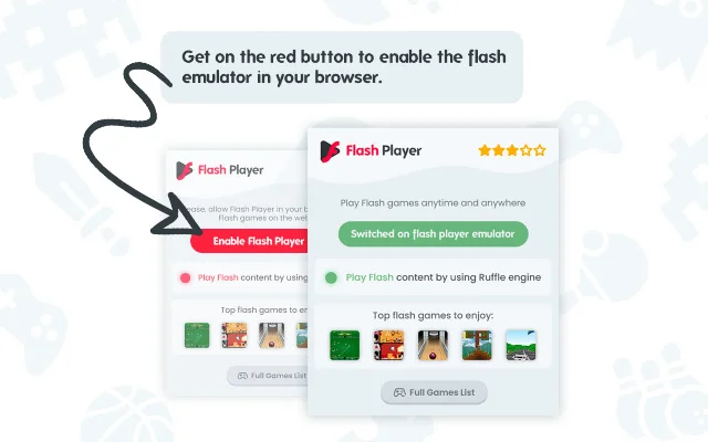 Chrome के लिए Flash Player डाउनलोड करें – वेब गेम खेलें - Screenshot 4