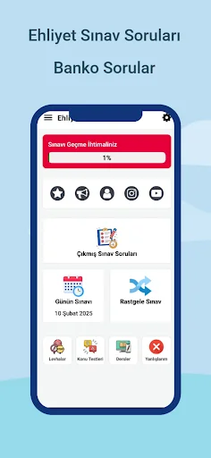 Ehliyet Sınav Soruları 2026 डाउनलोड करें – सर्वश्रेष्ठ ड्राइविंग टेस्ट तैयारी - Screenshot 7
