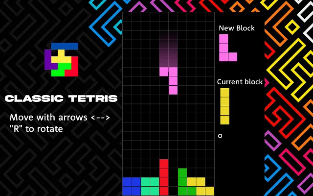 Classic Tetris डाउनलोड करें – सर्वश्रेष्ठ ब्लॉक पज़ल गेम फ्री - Screenshot 1