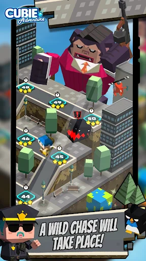 Cubie Adventure World डाउनलोड करें – मजेदार रन और जंप गेम - Screenshot 2