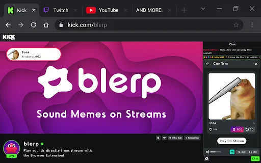 Blerp डाउनलोड करें – सर्वश्रेष्ठ लाइव स्ट्रीमिंग साउंडबोर्ड और TTS - Screenshot 1