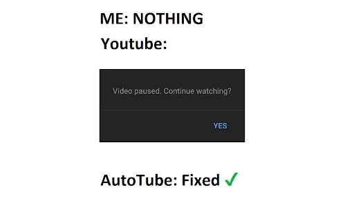 AutoTube – YouTube नॉनस्टॉप एक्सटेंशन डाउनलोड करें | बिना रुके वीडियो देखें - Screenshot 1