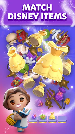 Disney Magic Match 3D डाउनलोड करें – डिज्नी पहेलियाँ हल करें - Screenshot 13