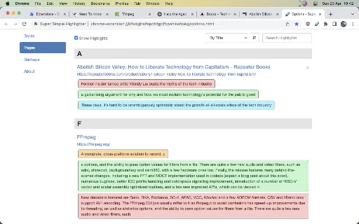 Super Simple Highlighter डाउनलोड करें – वेब पेज हाइलाइट करें - Screenshot 4