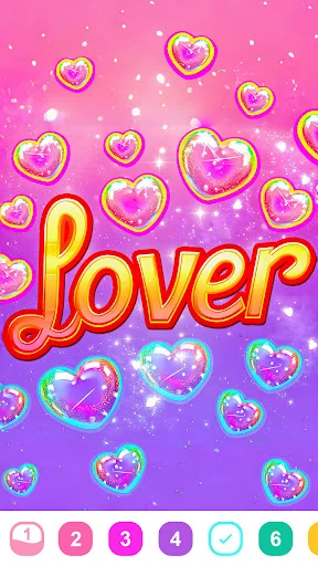 Love Color – Paint By Number डाउनलोड करें | रिलैक्सिंग कलरिंग गेम - Screenshot 2
