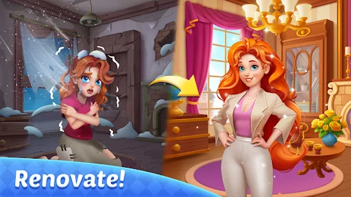 Triple Family 3D™- Match Story डाउनलोड करें – मजेदार पहेली गेम - Screenshot 19