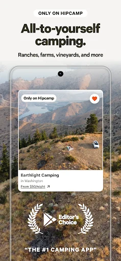 Hipcamp ऐप डाउनलोड करें – कैंपिंग और RV रिसॉर्ट्स बुक करें - Screenshot 3