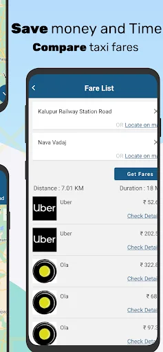 Cab Compare ऐप डाउनलोड करें – Uber और Ola का किराया चेक करें - Screenshot 5