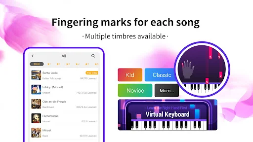 POP Piano डाउनलोड करें – घर बैठे पियानो सीखें और संगीत का आनंद लें - Screenshot 3