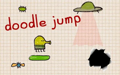 Doodle Jump Original डाउनलोड करें – Chrome के लिए बेस्ट जंपिंग गेम - Screenshot 1