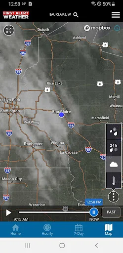 WEAU 13 First Alert Weather डाउनलोड करें – सटीक मौसम अपडेट - Screenshot 4