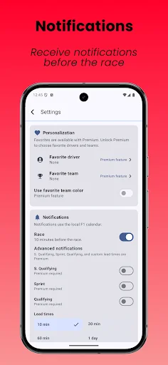 SpeedTrack Widgets डाउनलोड करें – रेसिंग कैलेंडर और समाचार - Screenshot 6
