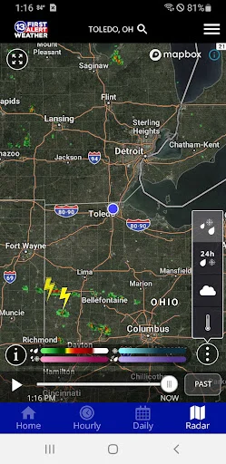 13abc First Alert Weather डाउनलोड करें – सटीक मौसम अपडेट - Screenshot 4