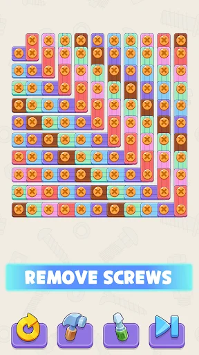 Screw It Out: Wood Puzzle डाउनलोड करें – मजेदार पहेलियाँ खेलें - Screenshot 19