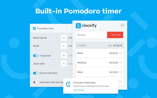 Clockify Time Tracker डाउनलोड करें – वेब पर समय ट्रैक करें - Screenshot 4