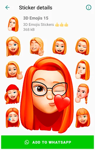 Funny Emojis Stickers डाउनलोड करें – WhatsApp के लिए बेहतरीन स्टिकर्स - Screenshot 5