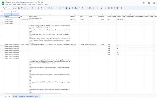 Shopify Scraper & Parser – Shopify Spy डाउनलोड करें – उत्पाद डेटा निकालें - Screenshot 2