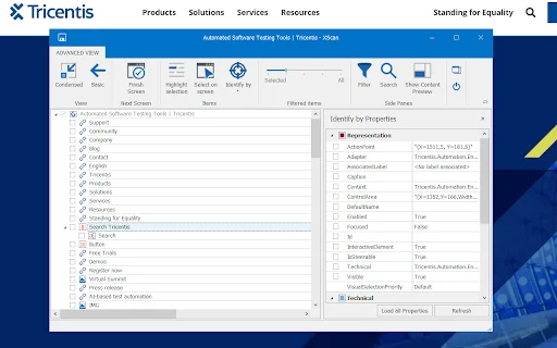 Tricentis Automation Extension डाउनलोड करें – Chrome के लिए सर्वश्रेष्ठ टूल - Screenshot 1