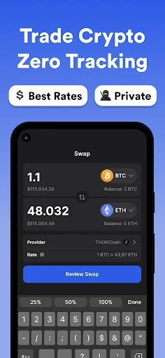 Gem Wallet डाउनलोड करें – सुरक्षित क्रिप्टो और बिटकॉइन वॉलेट - Screenshot 2
