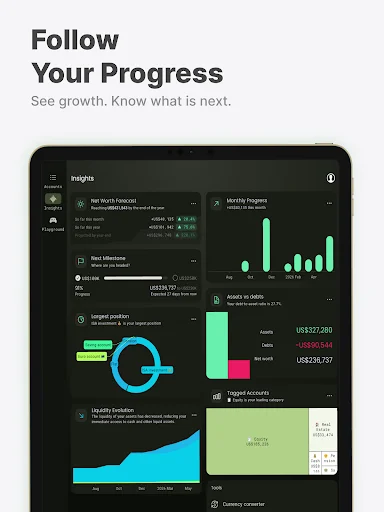 Net Worth Tracker – Worth it ऐप डाउनलोड करें | अपनी संपत्ति ट्रैक करें - Screenshot 10