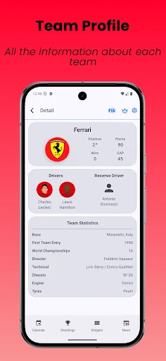 SpeedTrack Widgets डाउनलोड करें – रेसिंग कैलेंडर और समाचार - Screenshot 8
