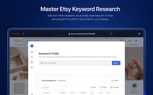 Alura Etsy Seller Tool डाउनलोड करें – Etsy SEO और सेल्स बढ़ाएं - Screenshot 5