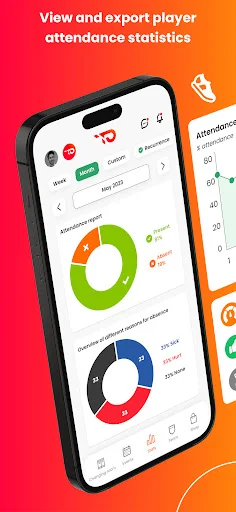 TeamPulse डाउनलोड करें – स्पोर्ट्स टीम और क्लब मैनेजमेंट ऐप - Screenshot 3