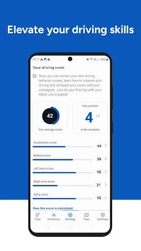 ABAX Driver ऐप डाउनलोड करें – बिज़नेस ट्रिप और माइलेज ट्रैकिंग - Screenshot 3