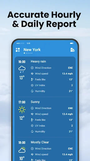 Local Weather: Live Forecast डाउनलोड करें – सटीक मौसम अपडेट - Screenshot 4
