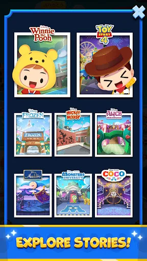 Disney Pop Town डाउनलोड करें – जादुई मैच 3 पहेली गेम का आनंद लें - Screenshot 12