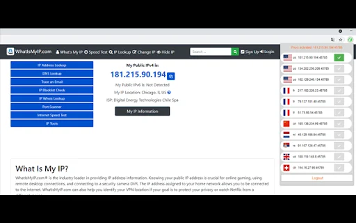 FVP Free VPN Proxy डाउनलोड करें – सुरक्षित और तेज़ Chrome VPN - Screenshot 2