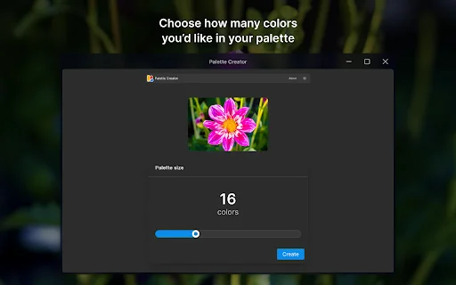 Palette Creator डाउनलोड करें – किसी भी इमेज से रंग निकालें - Screenshot 2