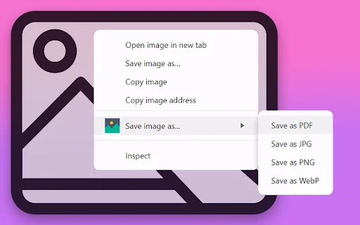 Save Image as PDF डाउनलोड करें – इमेज को PDF, JPG में बदलें - Screenshot 1